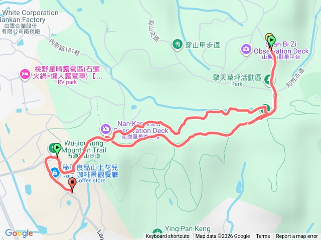 五酒桶山步道