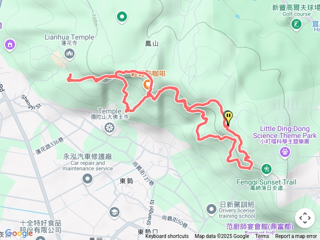 鳳崎落日步道