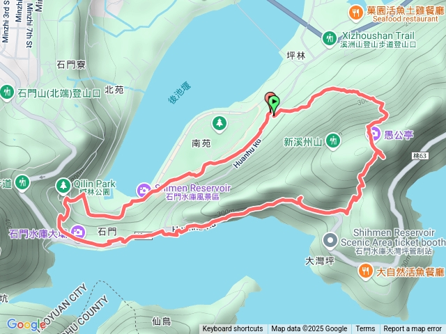 溪洲（散步路線