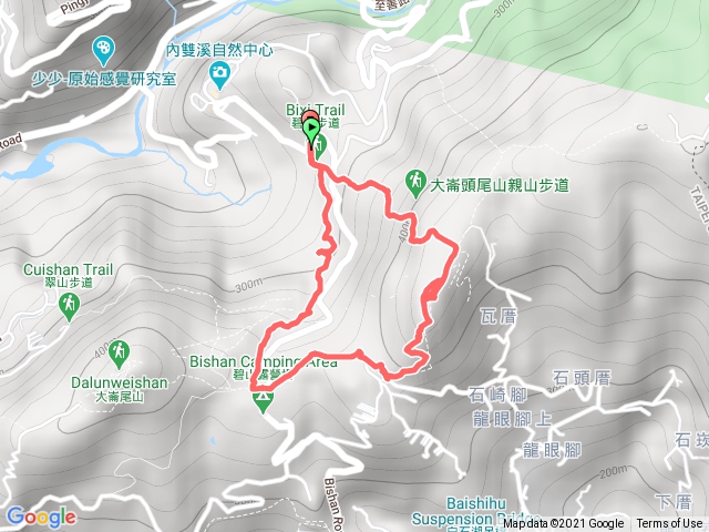 台北小溪頭環狀步道