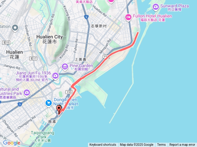 2025花蓮山海騎遇記蔚藍兩潭曙光線預覽圖