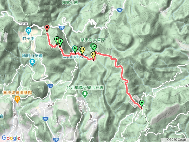 陽明山東部大縱走