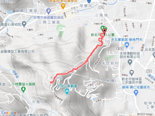 三角埔頂山(原路去回)