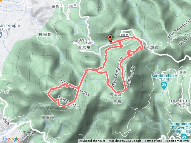春雨後遊面天、向天、大屯