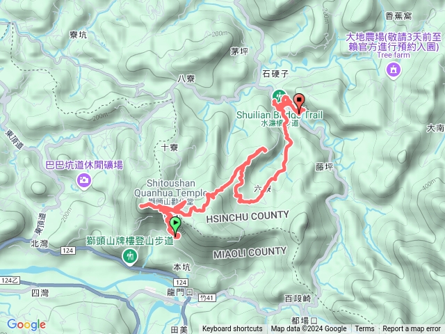 獅頭山、六寮道預覽圖