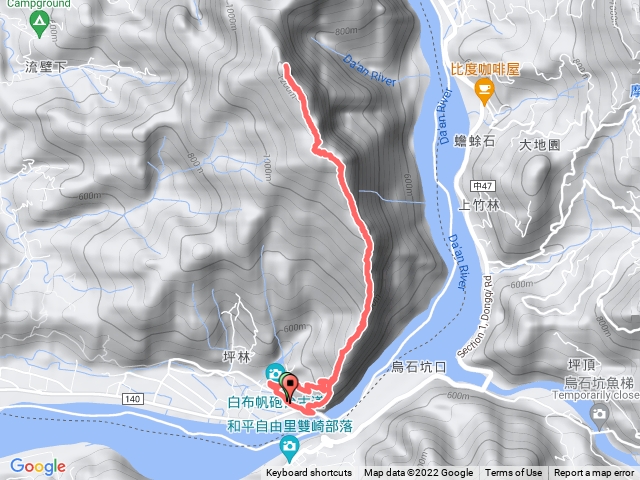 大克山砲台步道