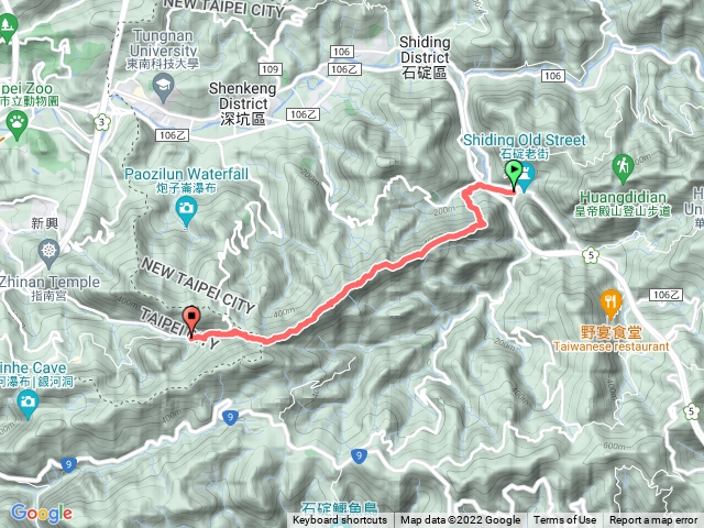 筆架山登山步道