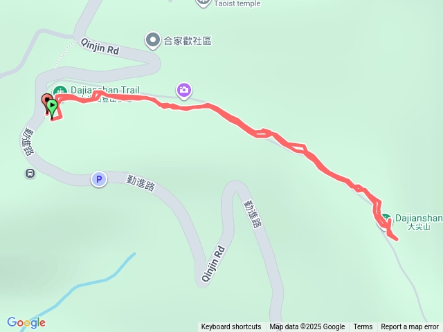 大尖山來回(天秀宮啟登)