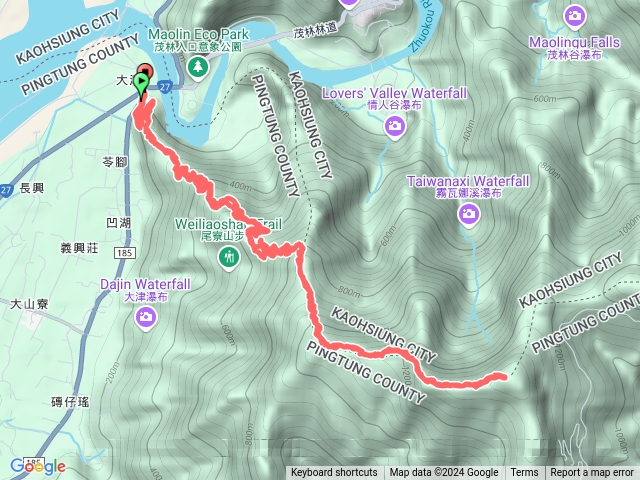 尾寮山登山步道預覽圖