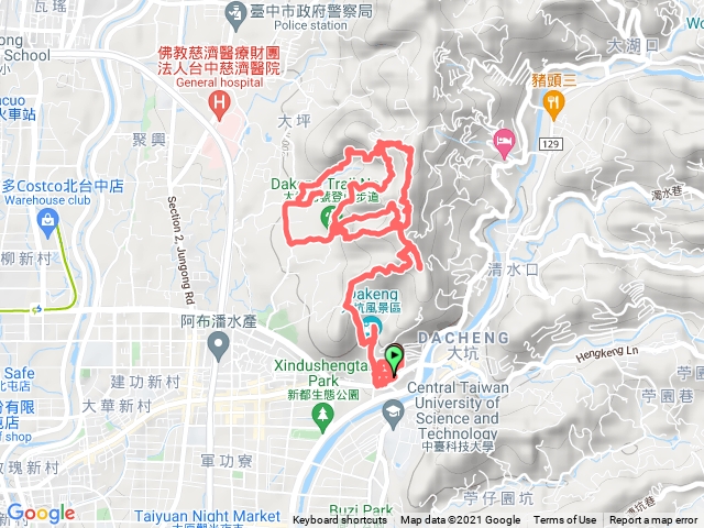大坑6～9號步道越野