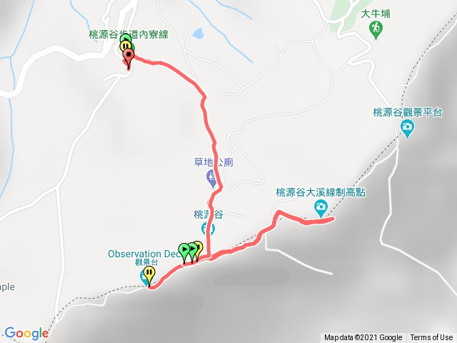 20210206 桃源谷內寮線