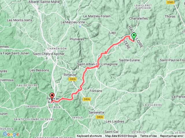 勒皮之路D4 Domaine du Sauvage - Aumont-Aubrac