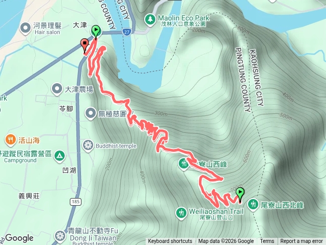 尾寮山走到6K鐵腿預覽圖