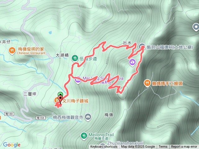 伍龍步道-梅峰古道