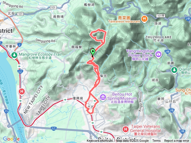 清天宮下北投上向天面天山
