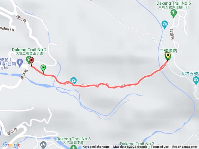 大坑二號上2號下
