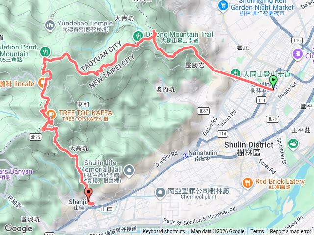 微笑山路大棟山405高地