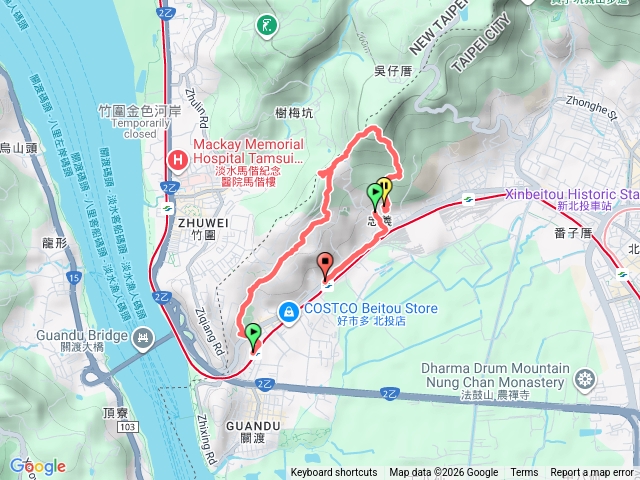 關渡親山步道預覽圖