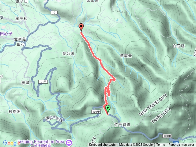 菜公坑瀑布燒炭古道出三板橋