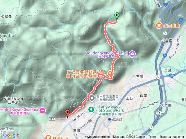 跑馬步道（南往北）