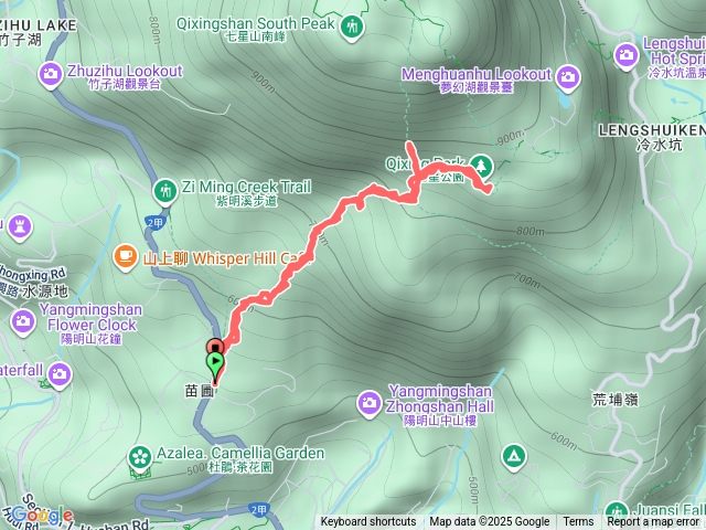 2025.10.09 七星山公園(苗圃線)