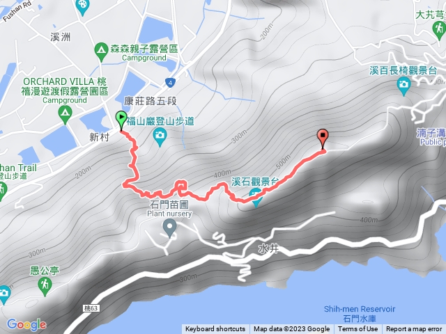 小百岳集起來溪洲山步道(福山巖登山步道)202301251020