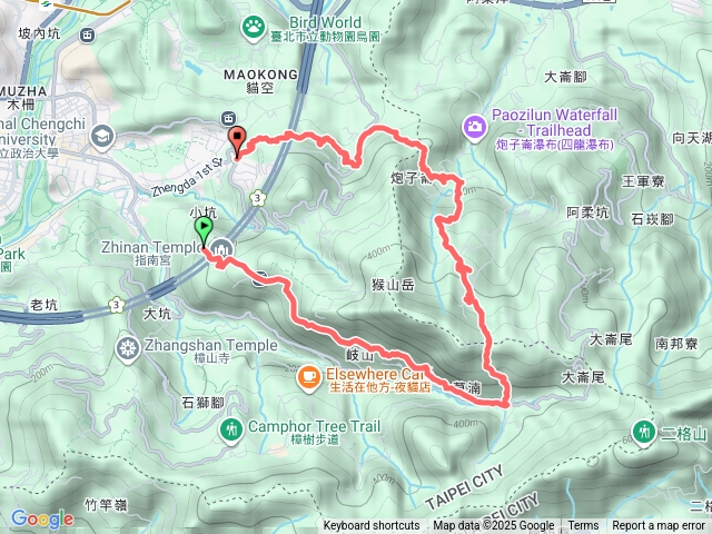 20251130 指南宫 岐山古道 草湳 茶山古道 炮仔崙步道 猴山坑古道預覽圖