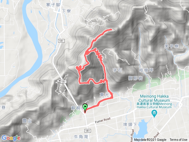 20210102_月光山雙峰山克孝峰O繞