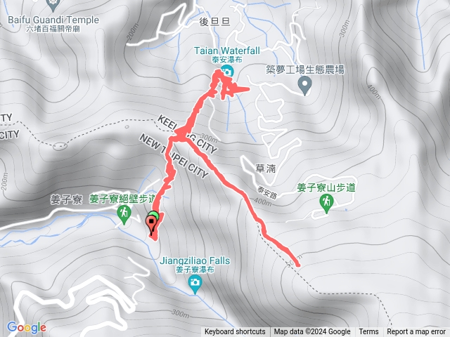 20230920姜草越嶺古道-泰安瀑布-姜子寮山步道折返預覽圖