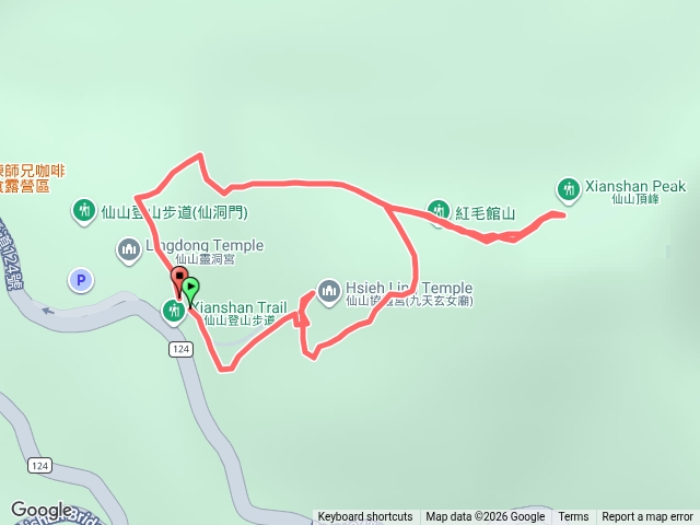 仙山登山步道預覽圖