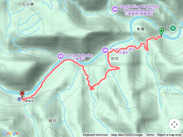 20250622三貂嶺經幼坑到大華