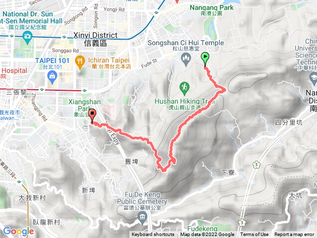 北興宮到象山登山口
