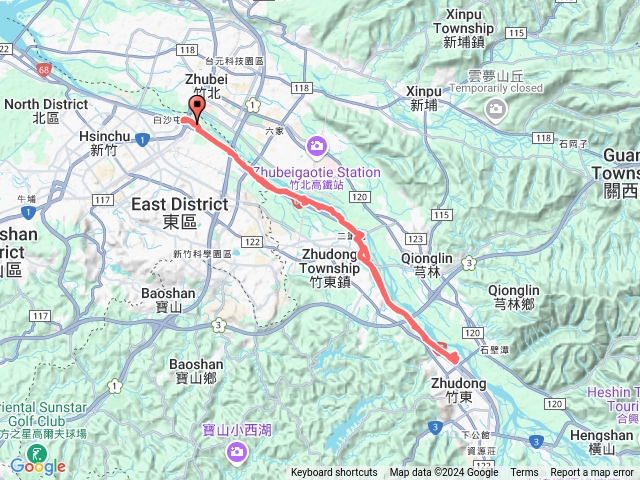 頭前溪左岸自行車道南岸自行車道（山玲遊記）