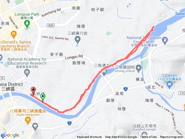 三峽橋左岸至樹林高灘地