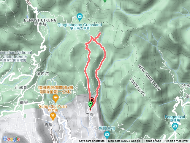 內雙溪古道 後湖底山 2號碉堡 瑪礁古道