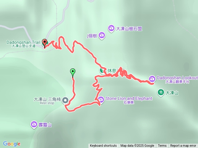 多林起登-大棟山步道預覽圖