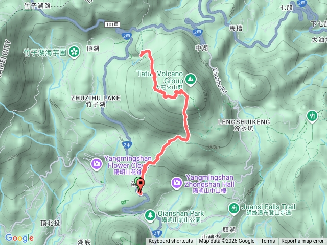 苗圃七星山主峰二進二出健行預覽圖