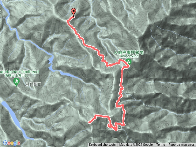 雙龍林道-巒安堂-西巒大山（原路往返）預覽圖