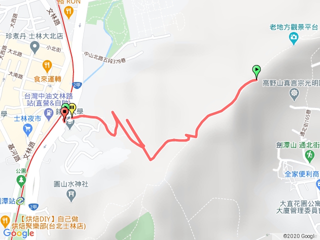 中山北路五段－老地方觀機平台