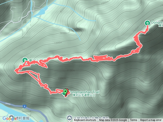 東卯山(登山口起算)