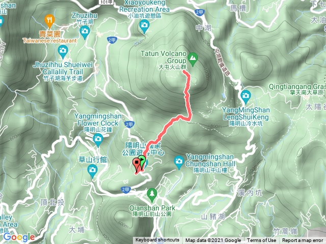 陽明山七星公園東峰