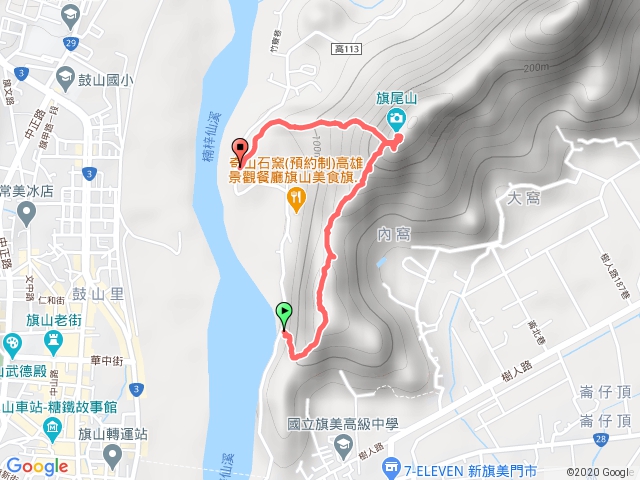 旗尾山(第二登山口上，第三登山口下)
