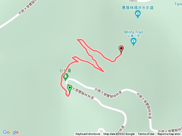 惠蓀林場巨松台步道