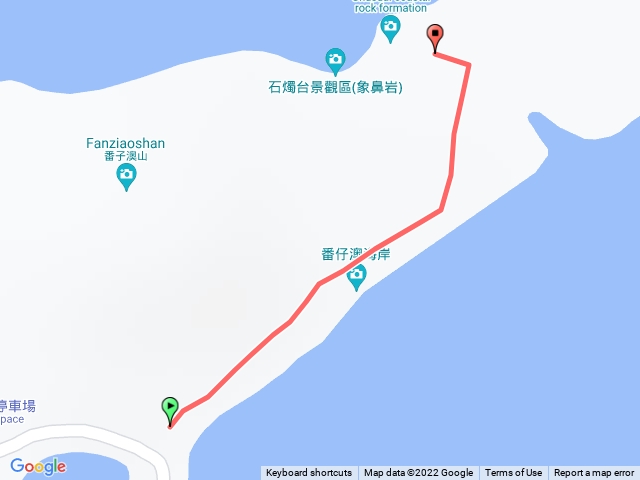 象鼻岩步道