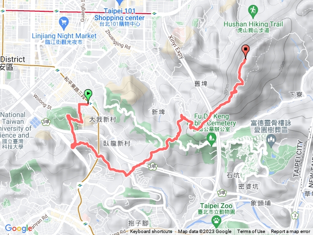 2023年臺北大縱走：尋寶任務臺北大縱走第六段：中華科技大學至捷運麟光站202307291255