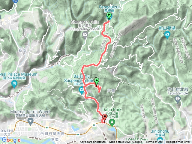 2021年臺北大縱走：尋寶任務臺北大縱走第四段：風櫃口至中華科大202112191728