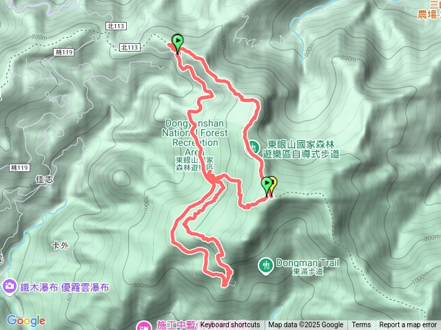 志繼山東眼山親子峰