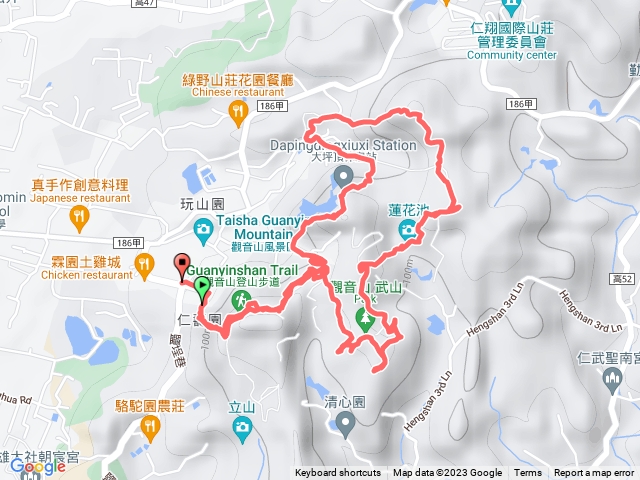 觀音山11連峰（含旺高寮）