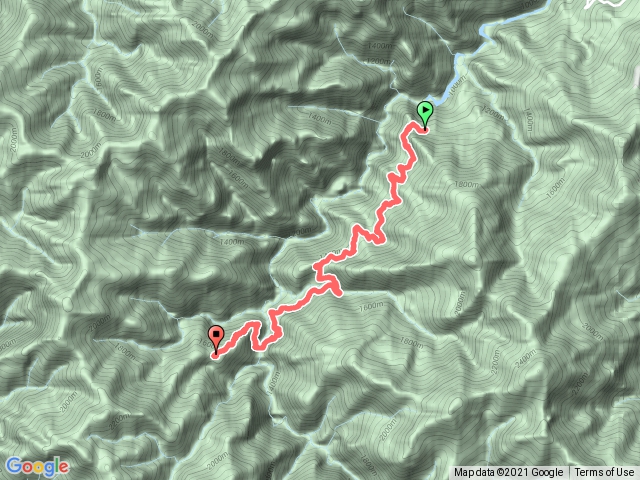 21DEC-22DEC_養老登山口至白石駐在所