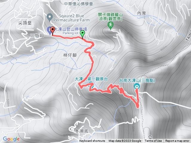 大凍山步道